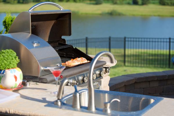 Cost of Outdoor Kitchen Plumbing in Odessa
