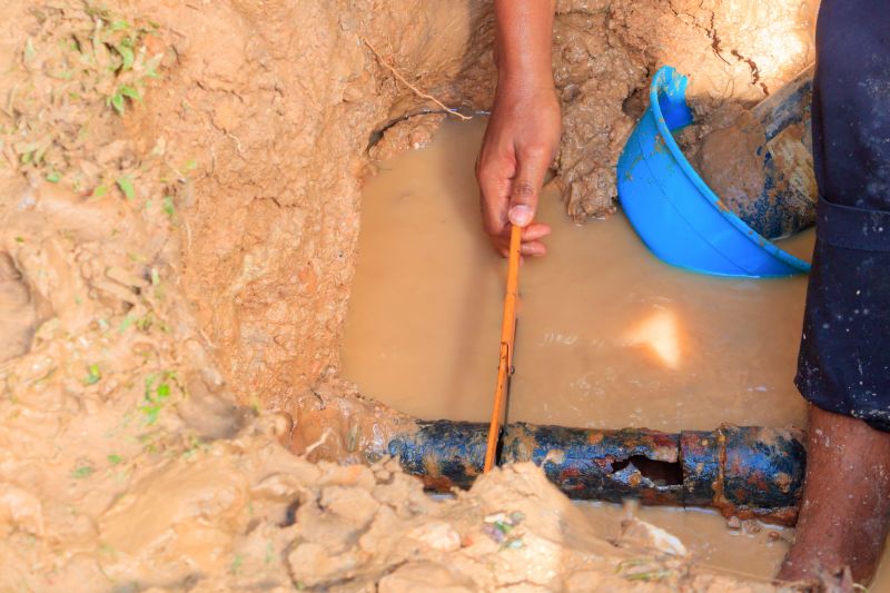 Busted Pipe Repair