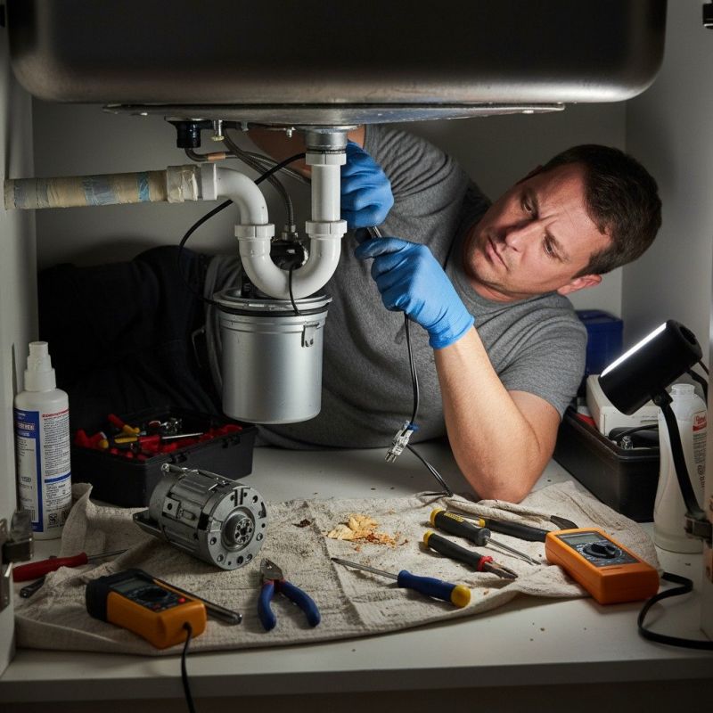 Garbage Disposal Replacement detail