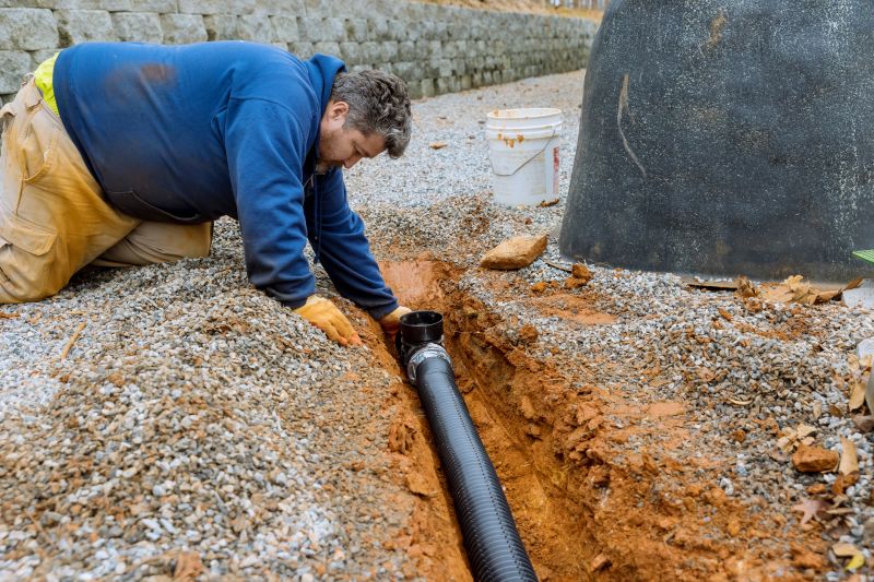 Plumbing Drain Installation detail