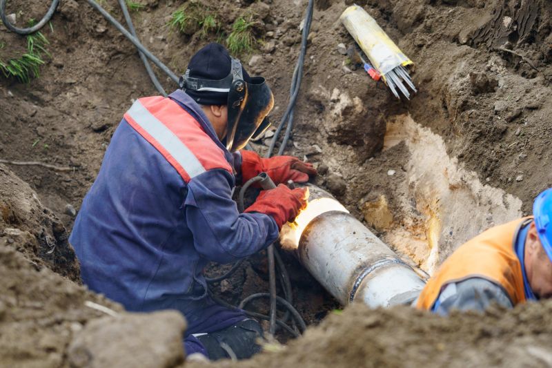Underground Plumbing Service detail