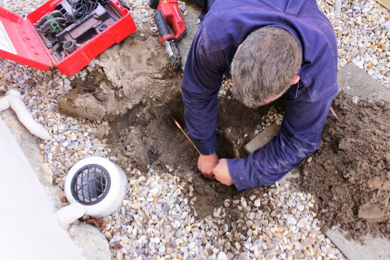 Underground Plumbing Service
